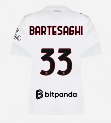 AC Milan Davide Bartesaghi #33 Replika Bortatröja Damer 2026-27 Kortärmad